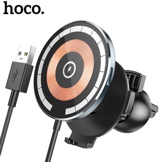 Hoco Magnetic Wireless Car Charger & Phone Holder – Air Vent Mount